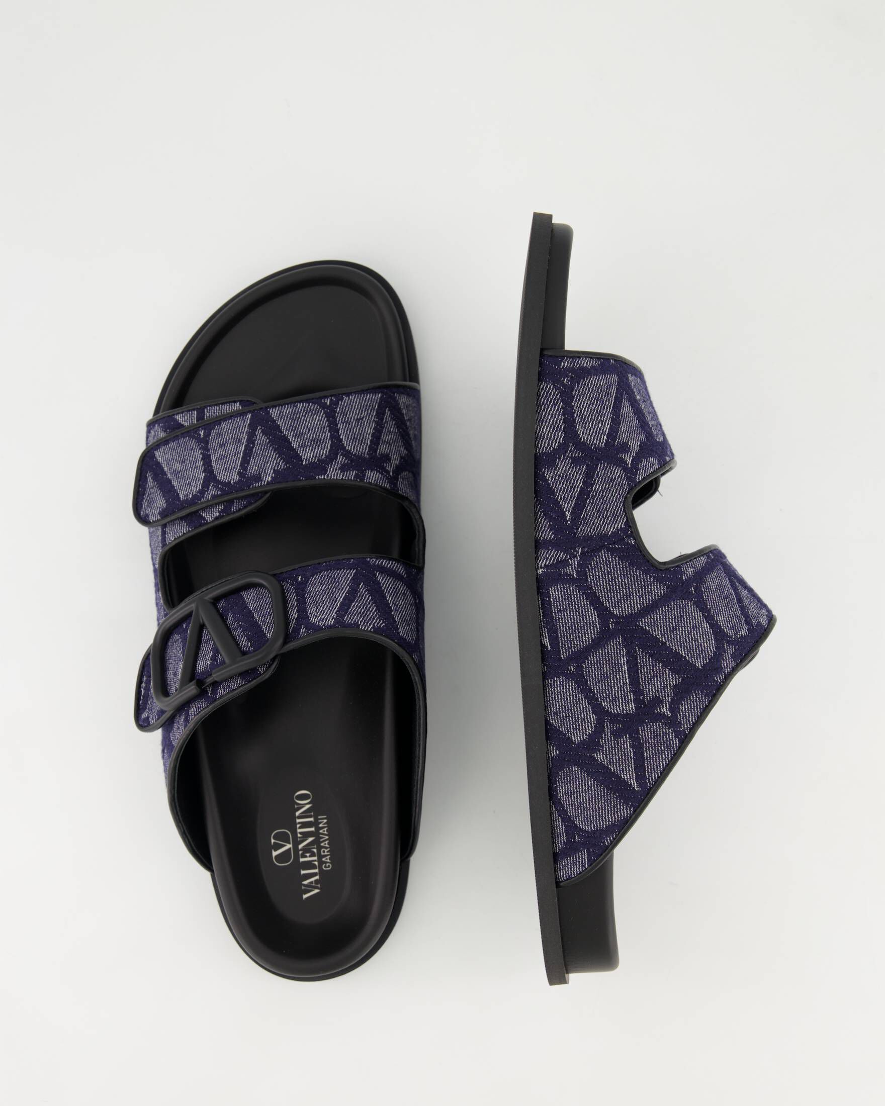 Valentino Garavani| Herren Sandalen VLOGO TOILE ICONOGRAPHE