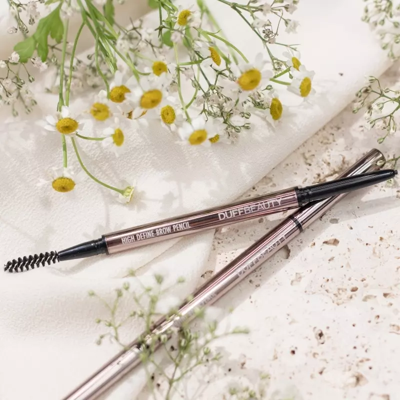 DUFFBEAUTY High Define Eyebrow Pencil - 04 Black/Brown
