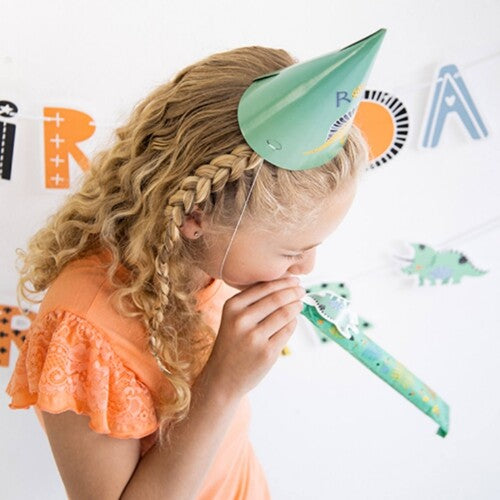 Feestfluitjes dino's - 6st