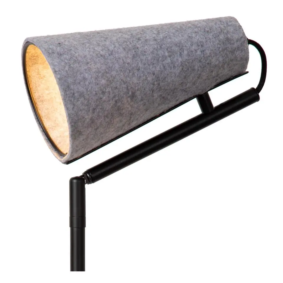 Lucide BENSEN Vloerlamp - Grijs