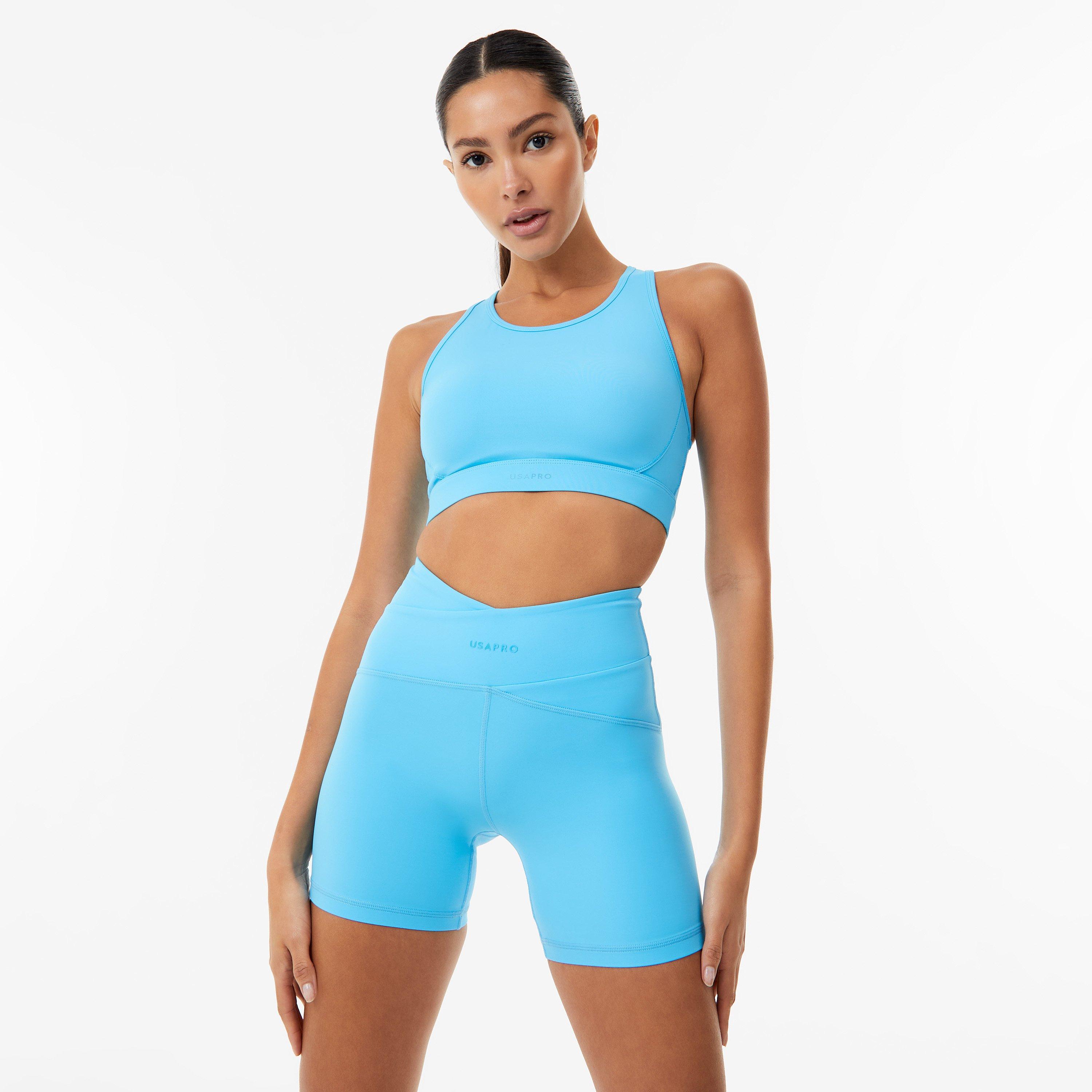 USA Pro Core Racer Back Sports Bra Womens