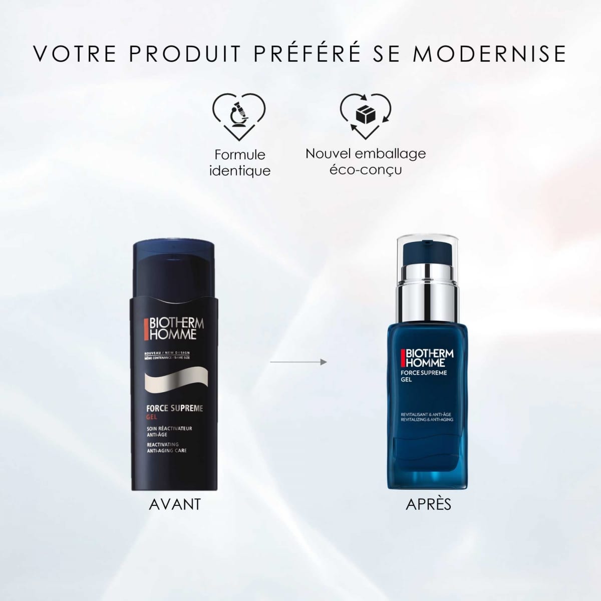 Biotherm Force Supreme Gel-Crème Anti-âge pour Homme