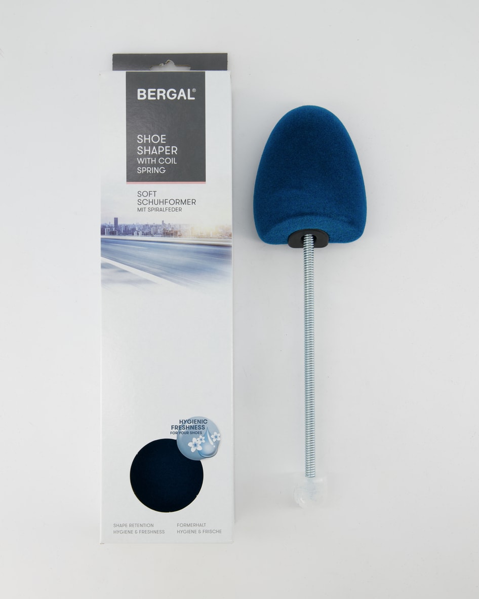 Bergal BER SHOE SHAPER COIL ROUND Schuhspanner in Blau