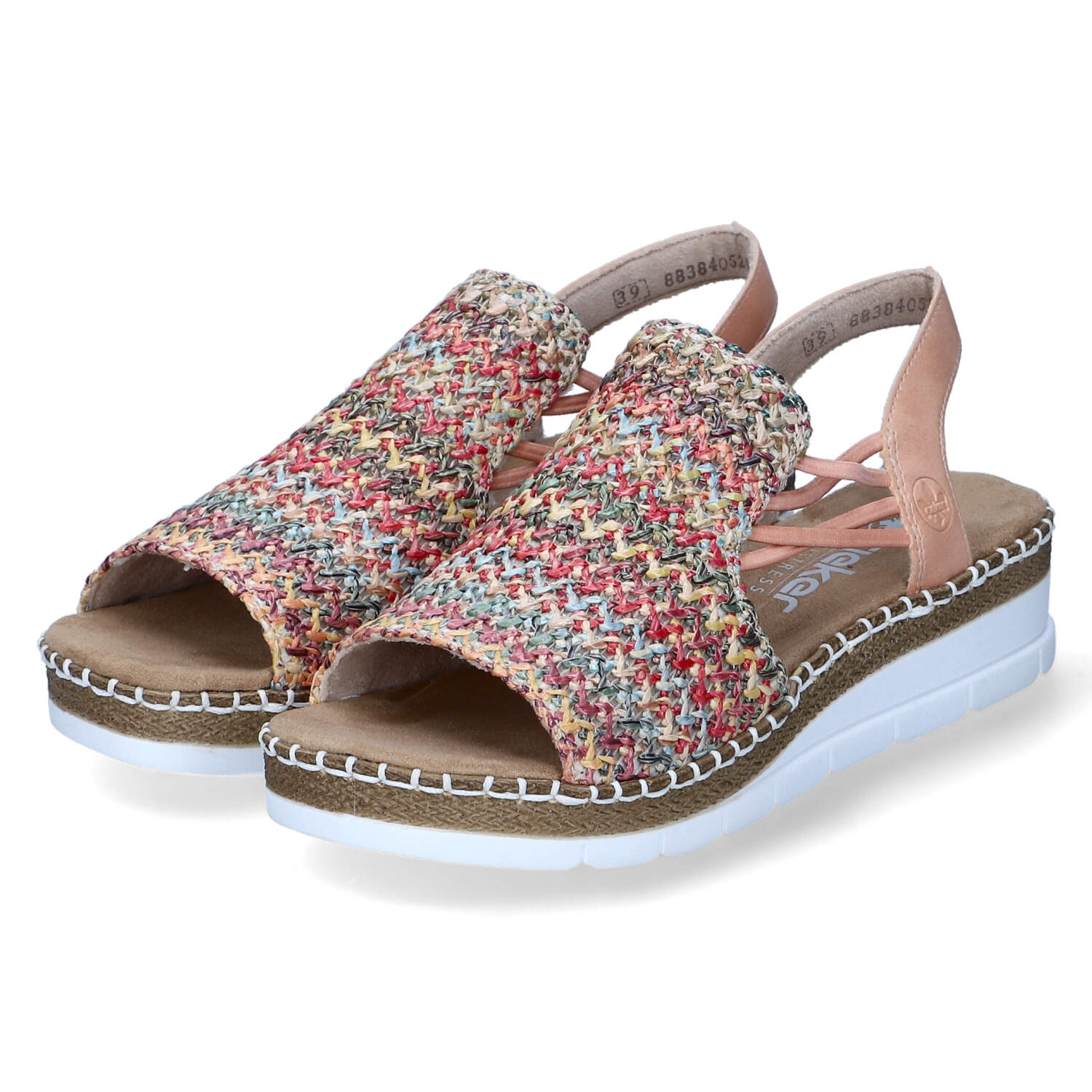 Rieker Sandalen - multi/aprikot