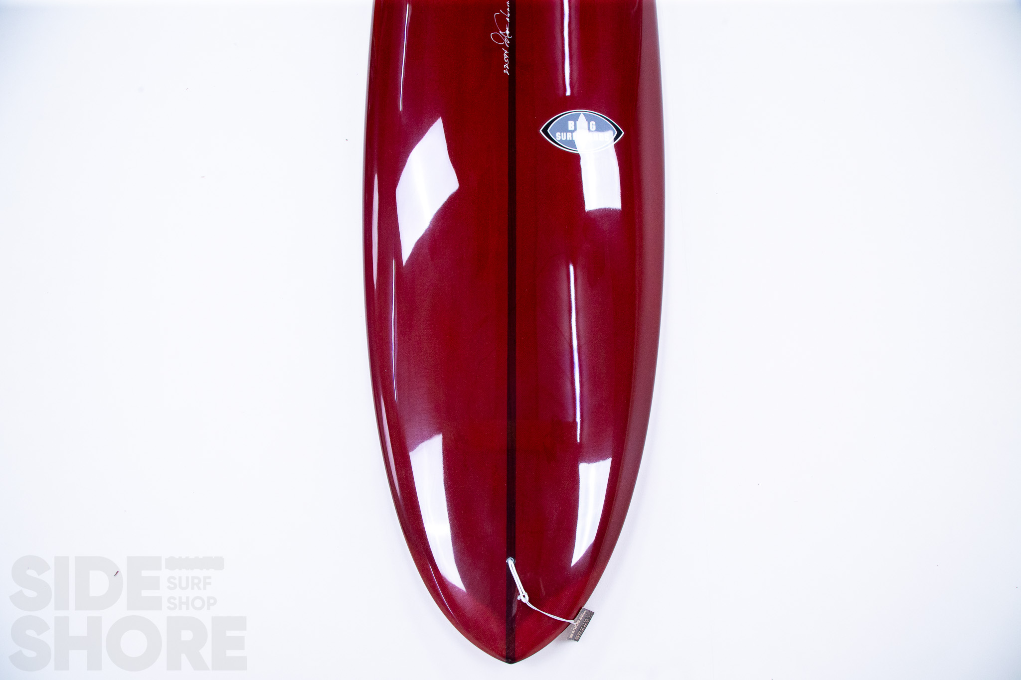 Bing Surfboards California Pintail Type 2 - Tint Burgundy   Volan   Polish - 9'2 x 22.67