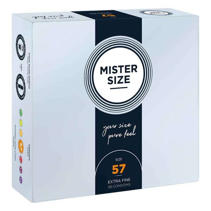 MISTER SIZE 57 Kondome, 36 St
