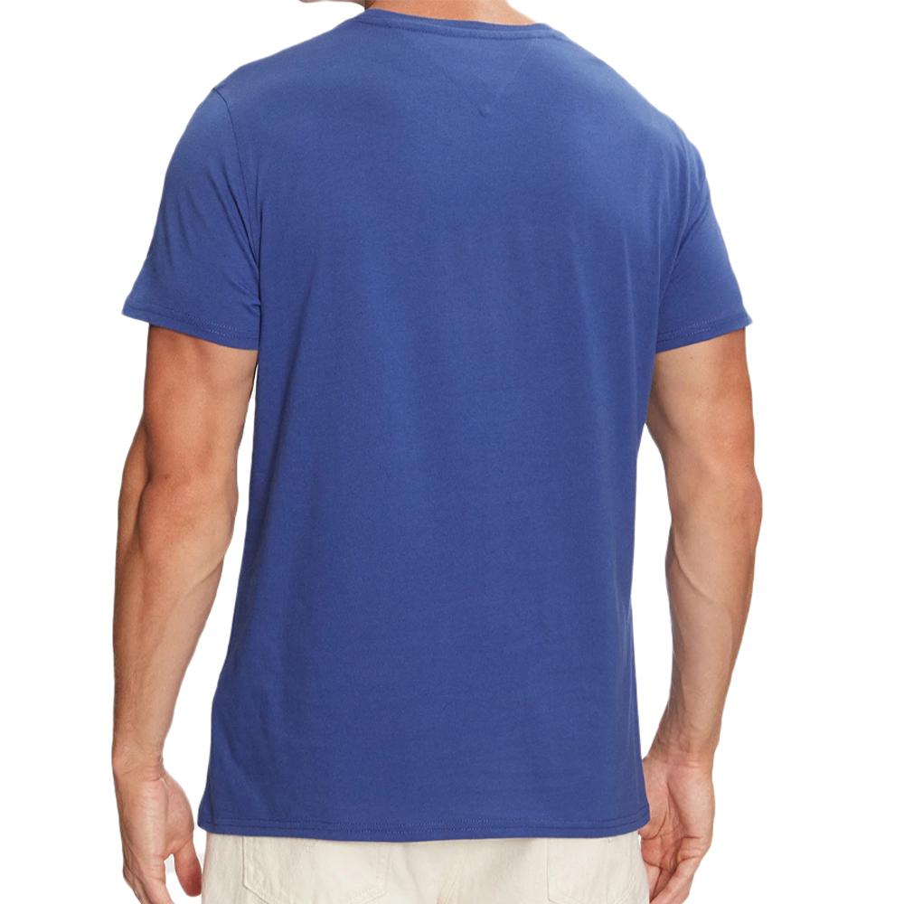 Tommy Hilfiger T-shirt Bleu Homme Tommy Hilfiger Jersey