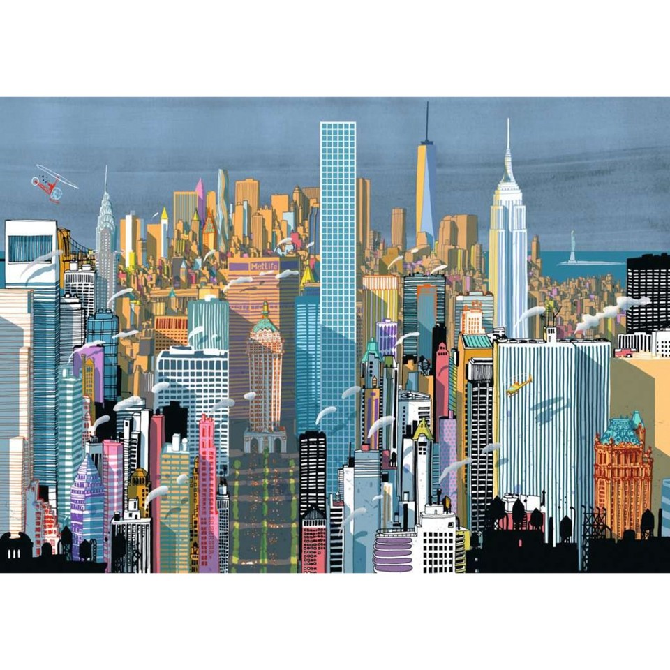 Ravensburger - Puslespil I Am New York 1000 brikker