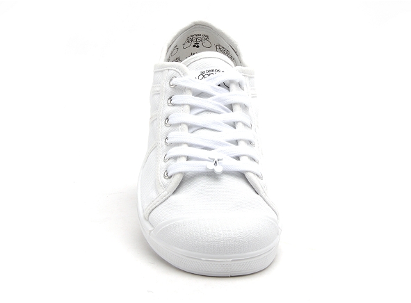 Le temps des cerises basses femme ltc basic 02 blanc