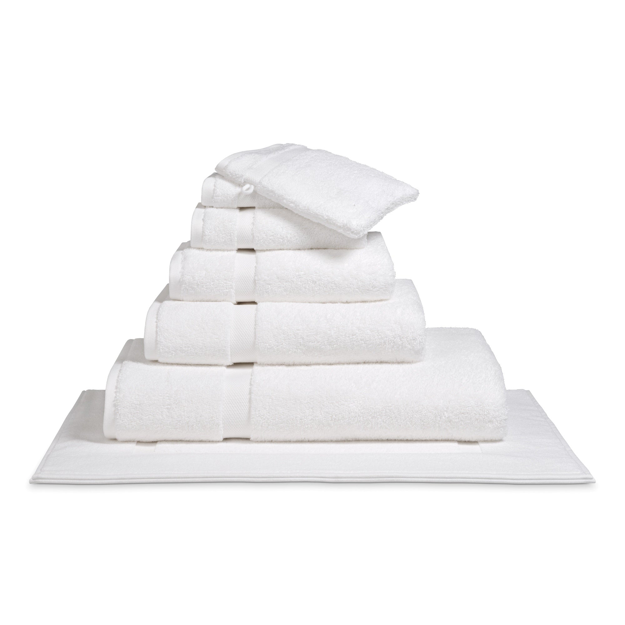 Ranger Badtextiel White | 90 x 180 cm | Wit | Katoen