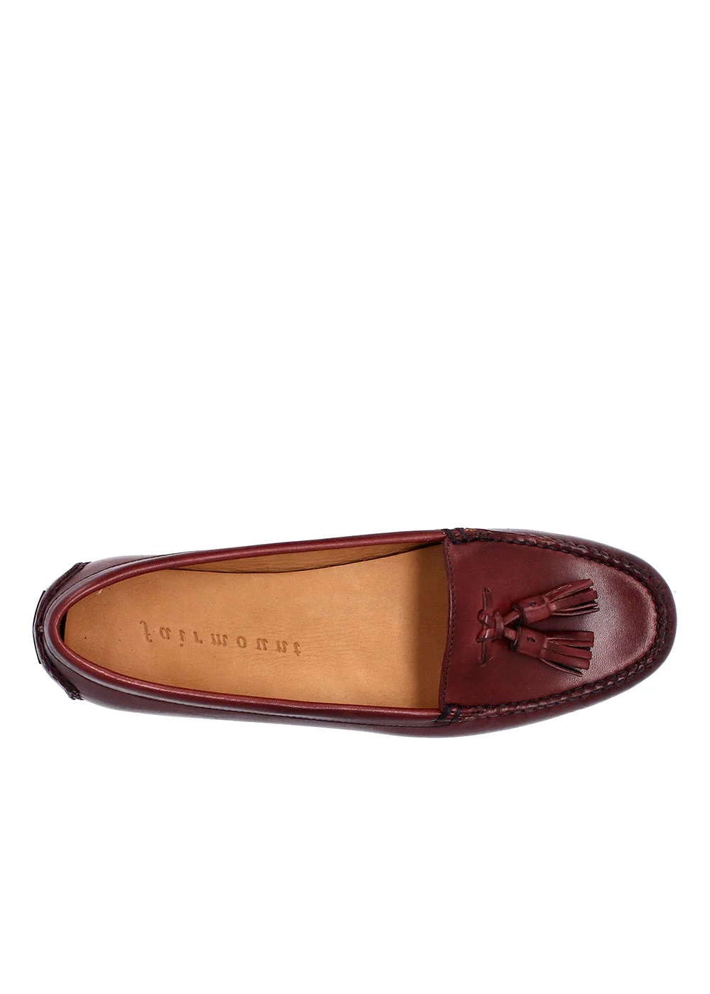 MOCASSIN BI TASSEL BORDEAUX
