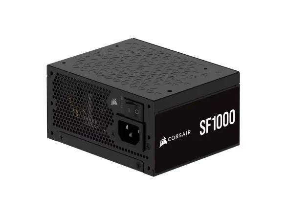 CORSAIR SF Series SF1000 - Strømforsyning (intern) - ATX12V 3.1/ EPS12V - 80 PLUS Platinum - AC 100-240 V - 1000 Watt - Europa