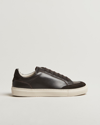 Sweyd Center Leather/Suede Sneakers Navy