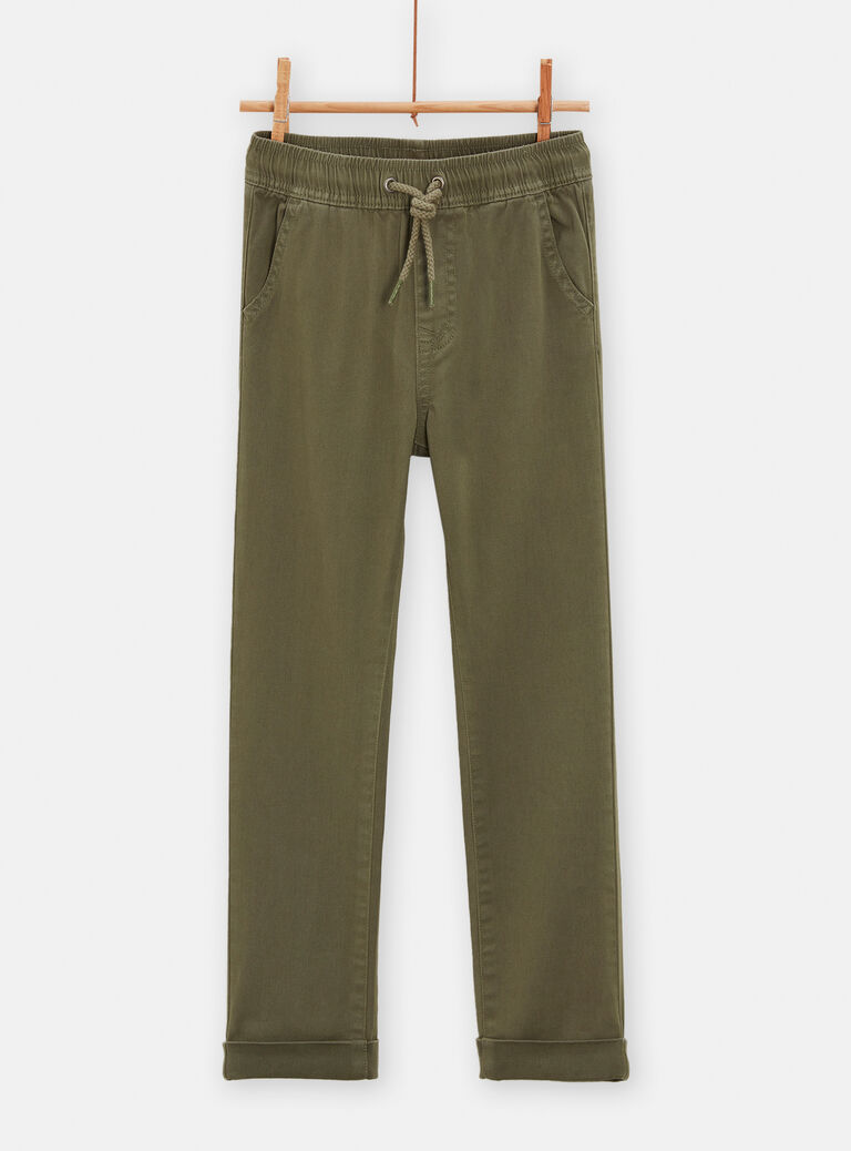 Pantalon kaki pour garçon