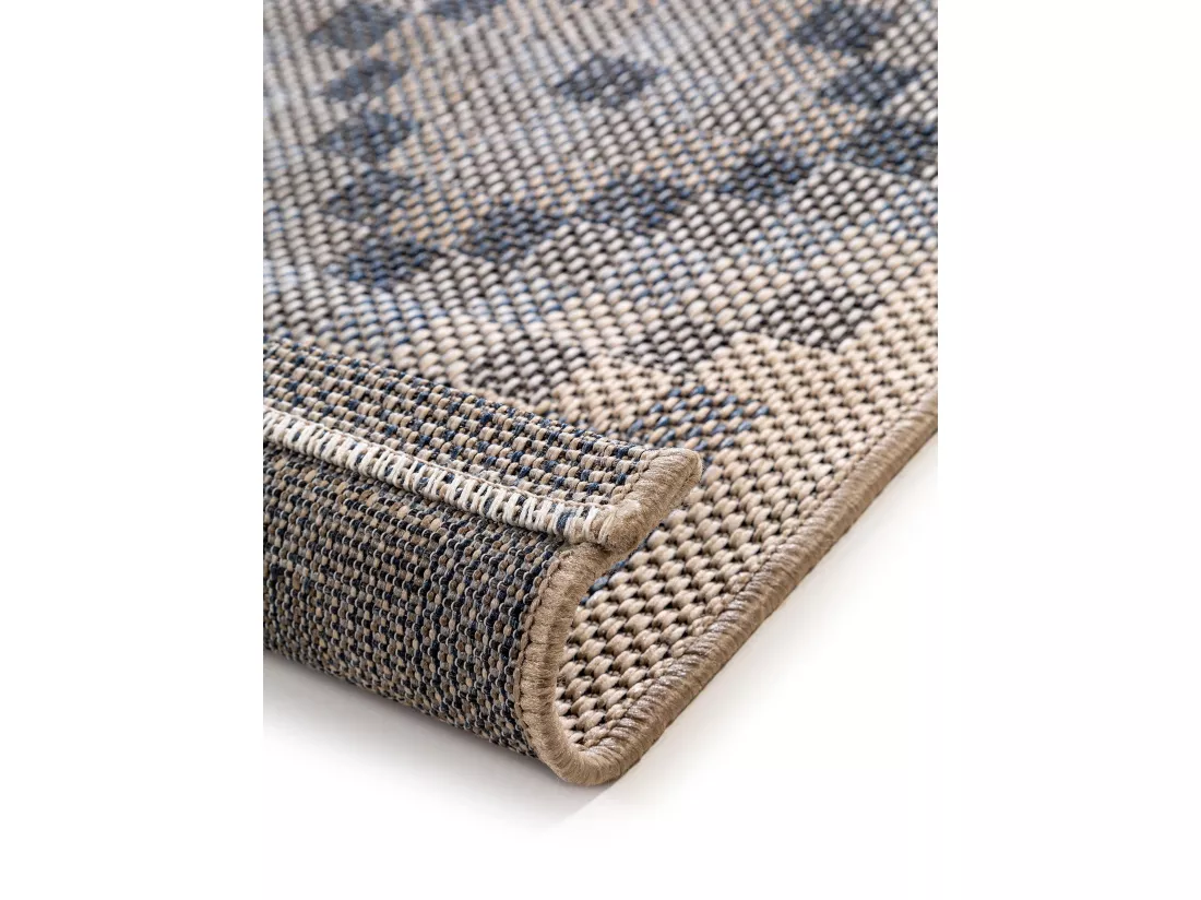 Tapis d'extérieur & intérieur River Bleu 200x285 cm