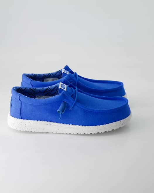 Hey Dude Wally Sneaker in Blau
