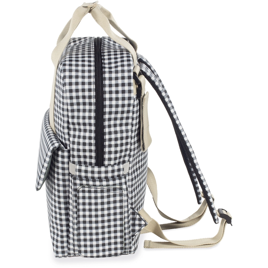 Walking Mum Wickelrucksack I Love Vichy Schwarz