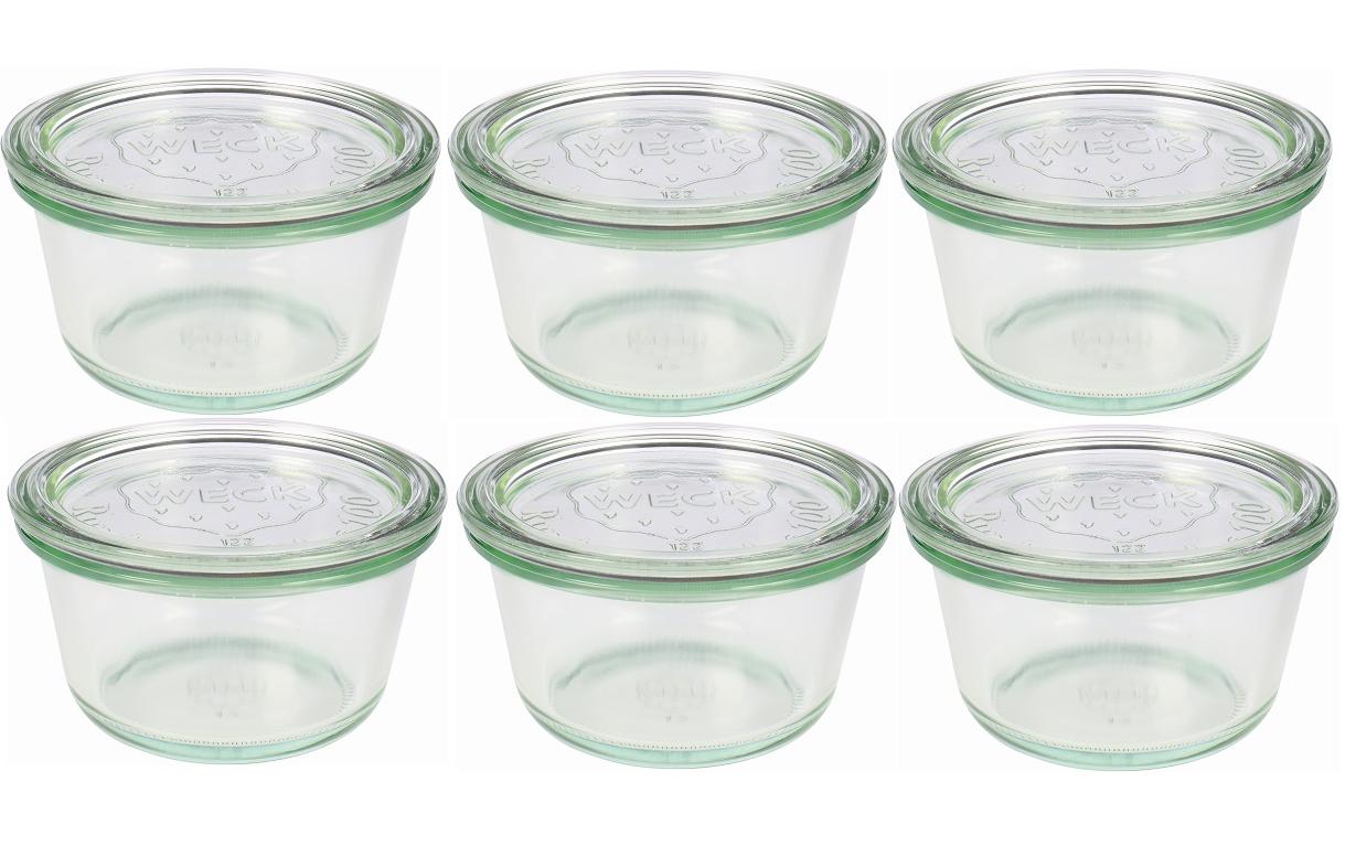 Einmachglas 290 ml, 6 StückEinmachgläser Set mit Deckel