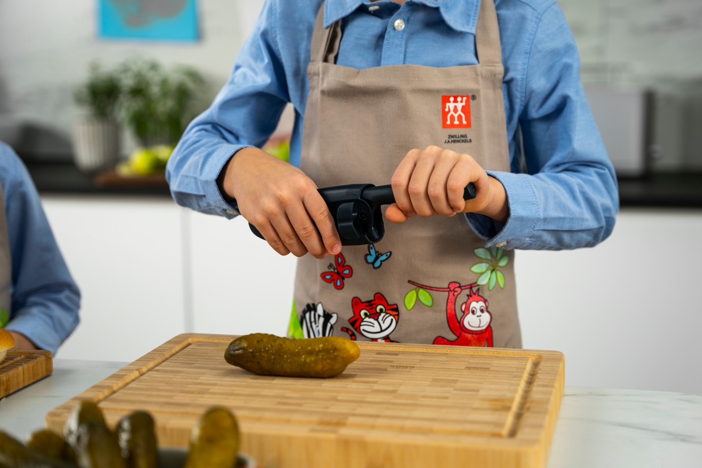 Zwilling - Twinny Kokkekniv - Blå - 10 cm