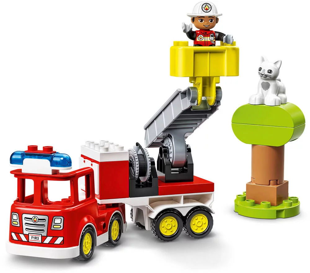 LEGO®DUPLO®MA VILLE 10969 - LE CAMION DE POMPIERS