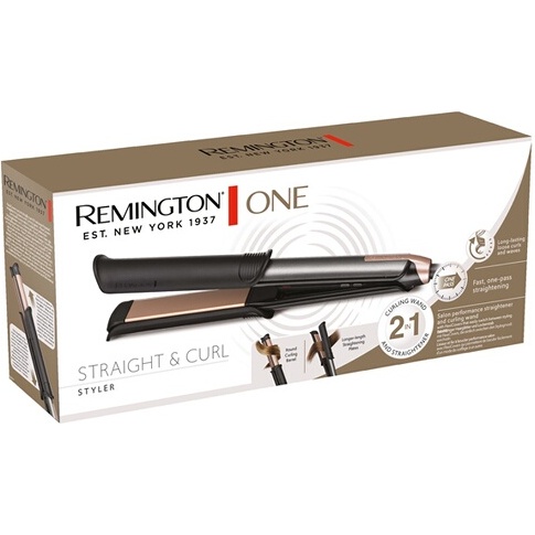 Lisseur Remington S6077 APPAREIL A COIFFER STRAIGHT & CURL ONE