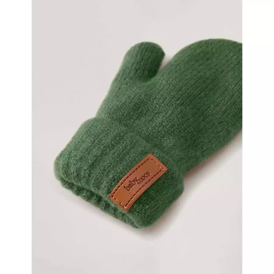 BabyMocs Handschuhe Vegan grün