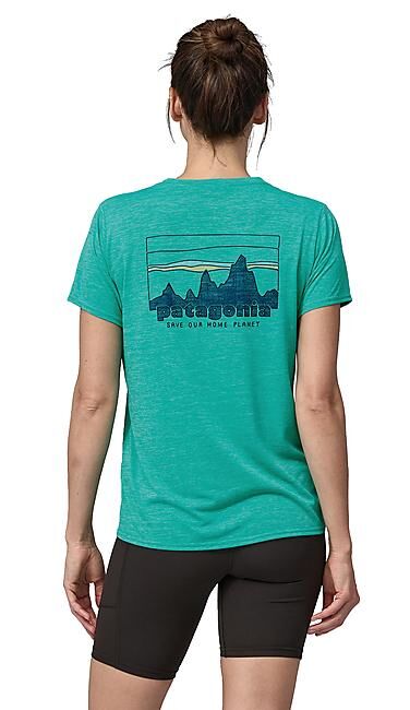 PATAGONIA - TEE SHIRT CAP COOL DAILY GRAPHIC W
