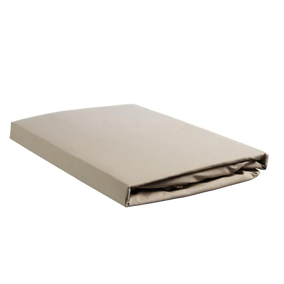 Ambiante Katoen - Topper Hoeslaken - 180x200 - Taupe