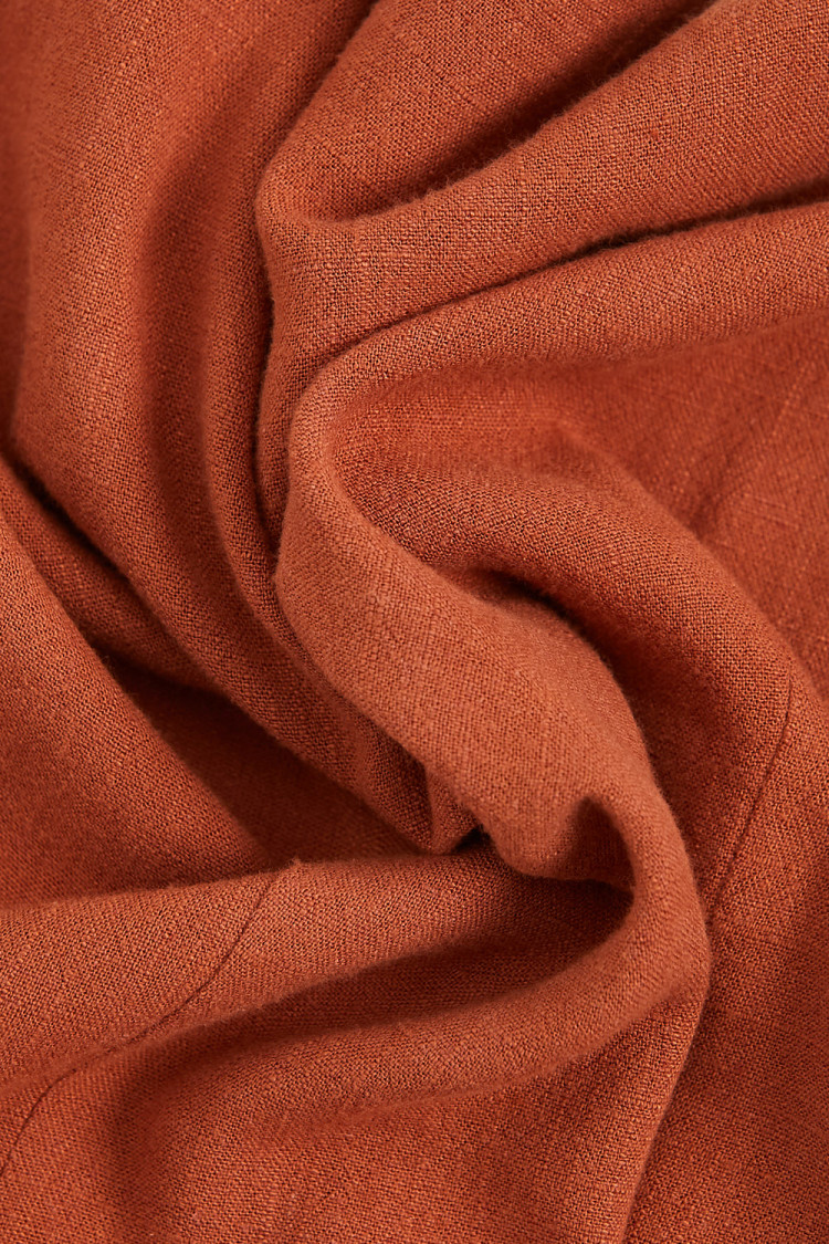 Blazer sans manches rouille