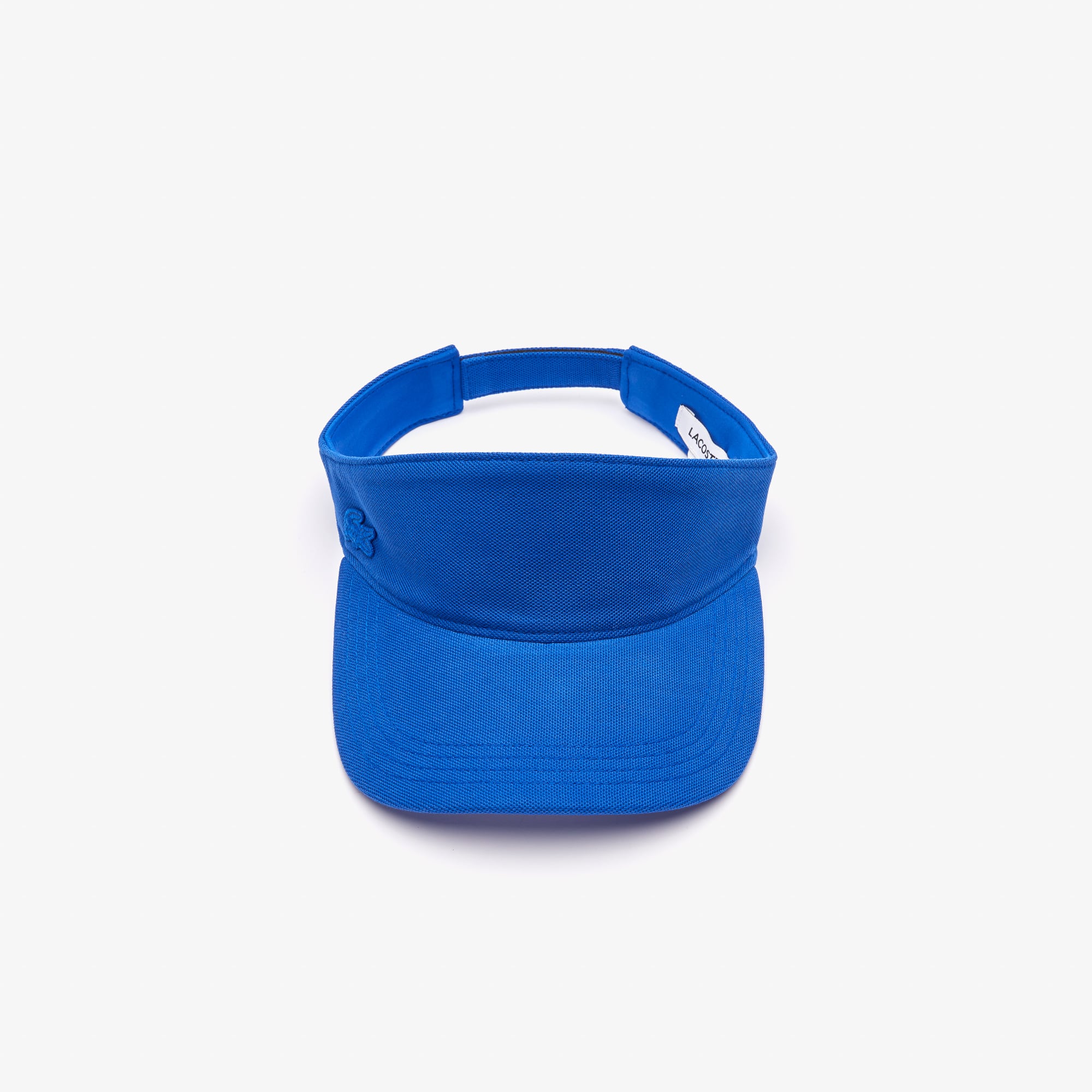 Visière femme Lacoste en piqué de coton Chapeaux & Casquettes - Bleu - Lacoste - Femme