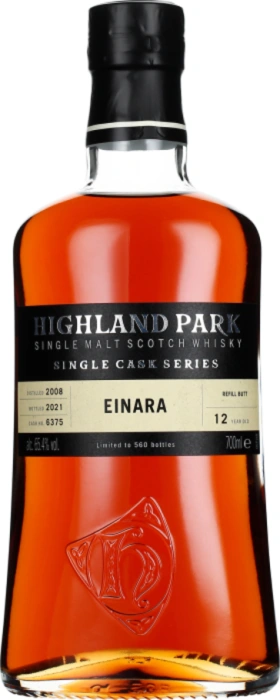 HIGHLAND PARK 12 YEARS 2008 EINARA SINGLE CASK 70CL
