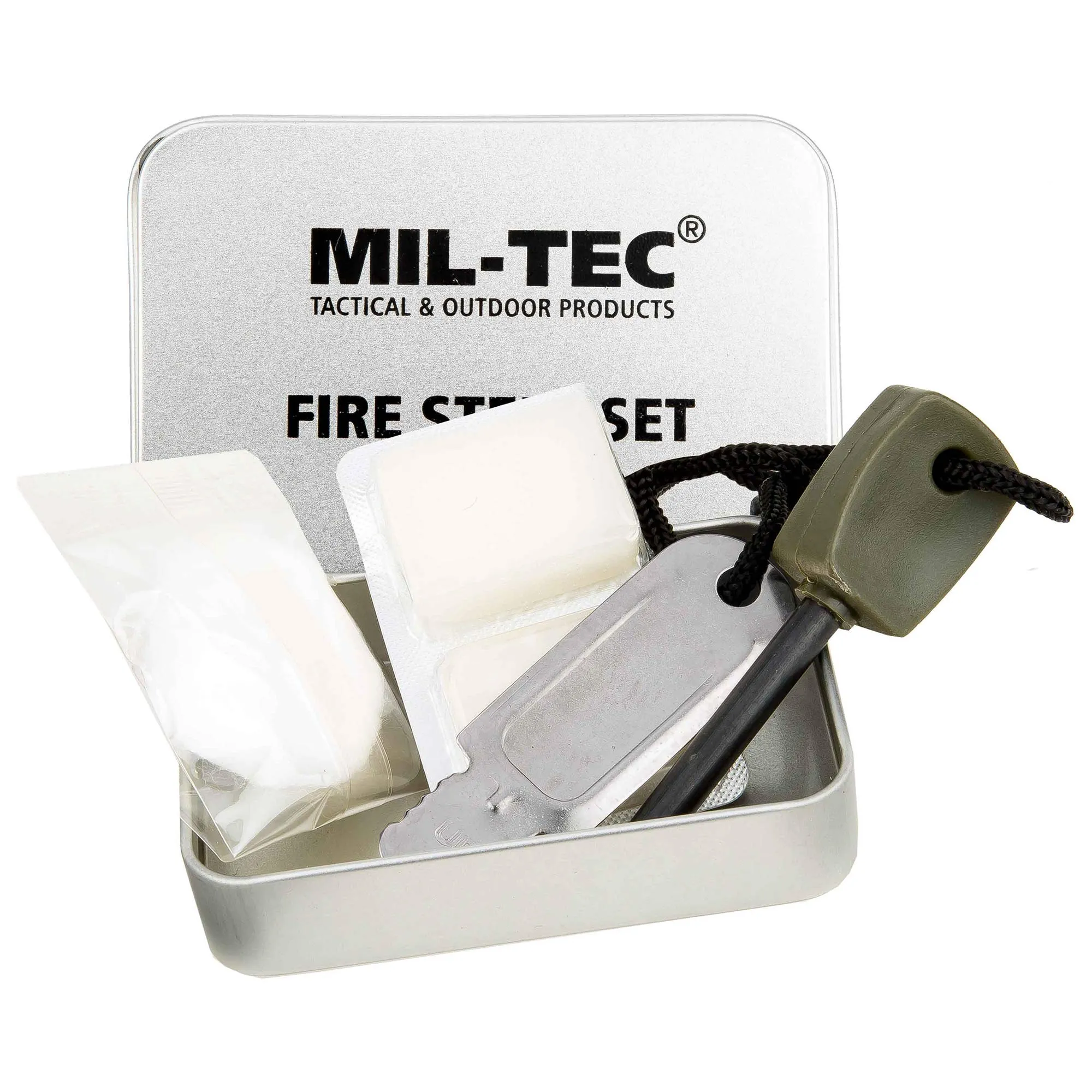 Mil-Tec -  Feuerstarter Zündstein Fire-Steel Set