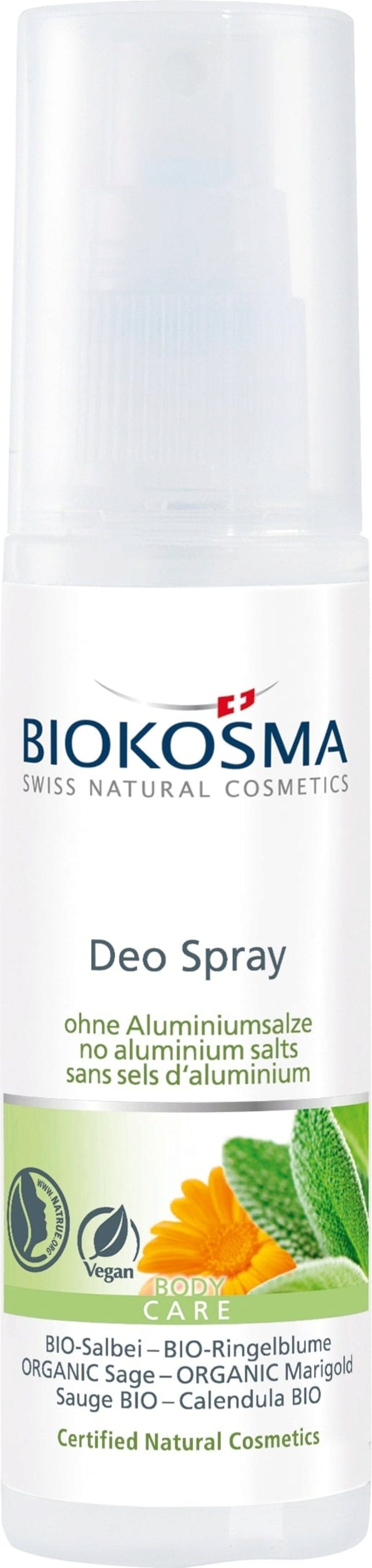 BIOKOSMA  Deo Spray Bio-Salbei & -Ringelblume, 75 ml