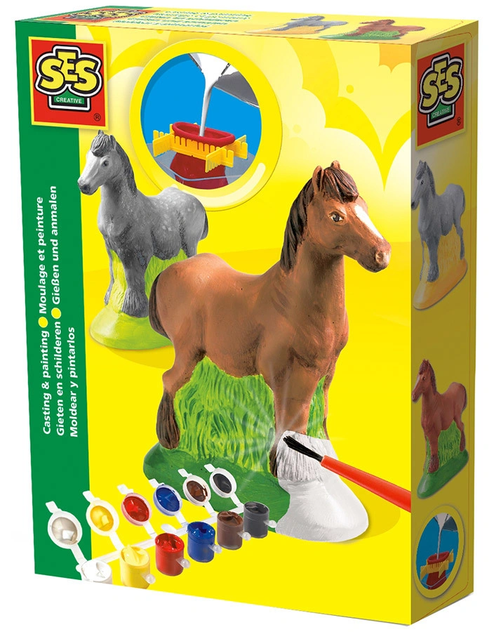 Gipsgießset PFERD 9-teilig