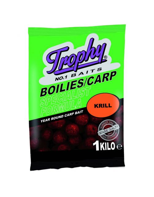 Trophy Baits Boilies Krill - Aas - 20 mm 1 kg
