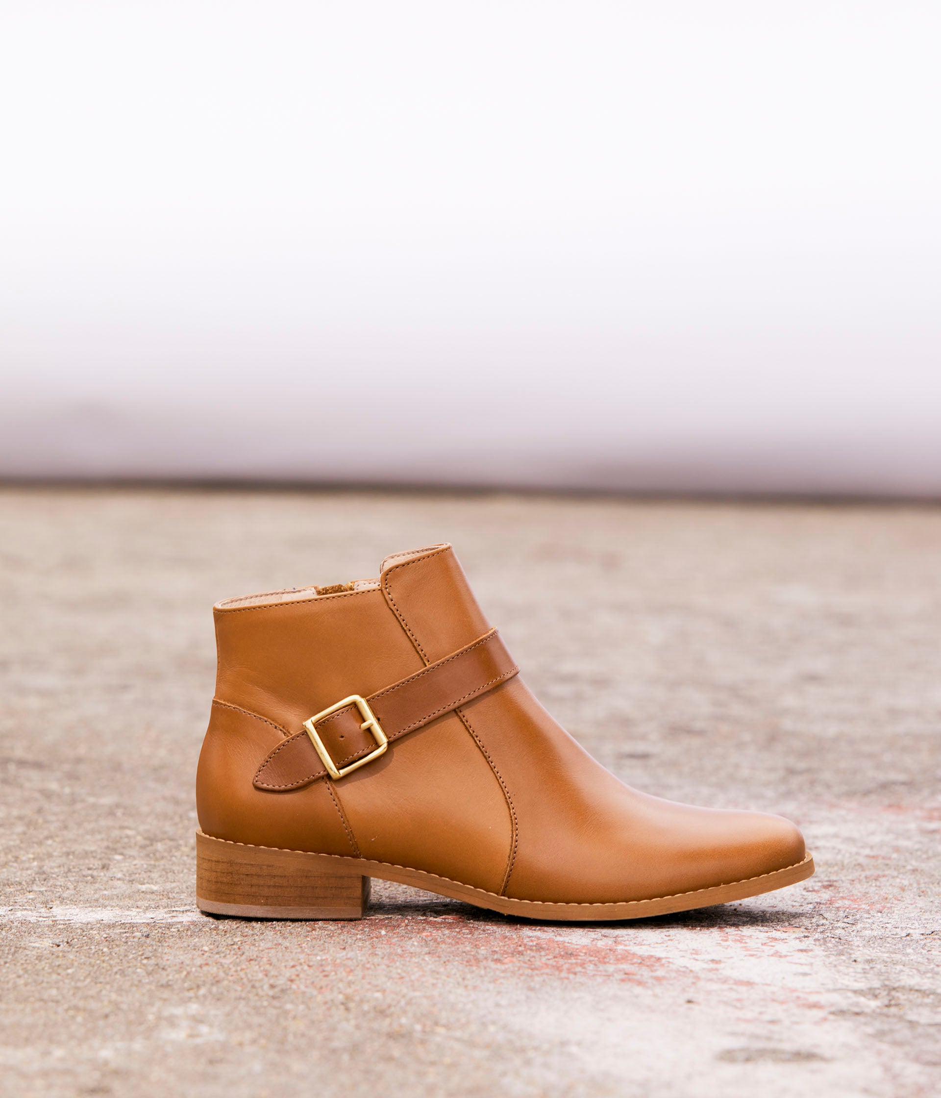 Bottines plates Post