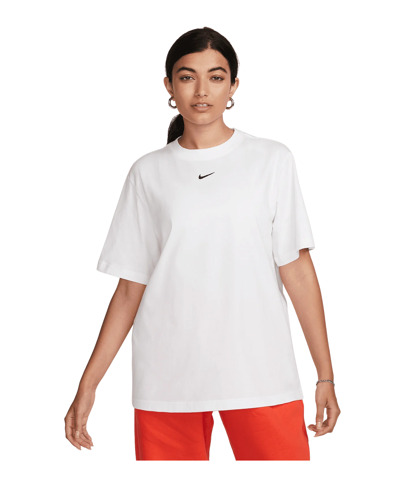 Nike T-Shirt Damen Weiss F100