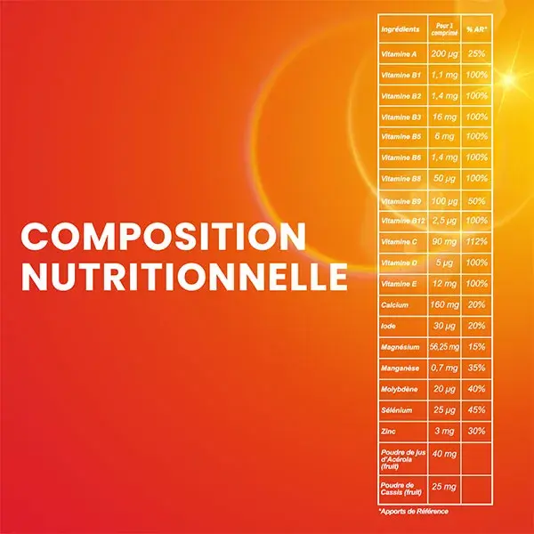 Santarome Bio Vita'max Multivitaminas Júnior Energia e Vitalidade 30 comprimidos
