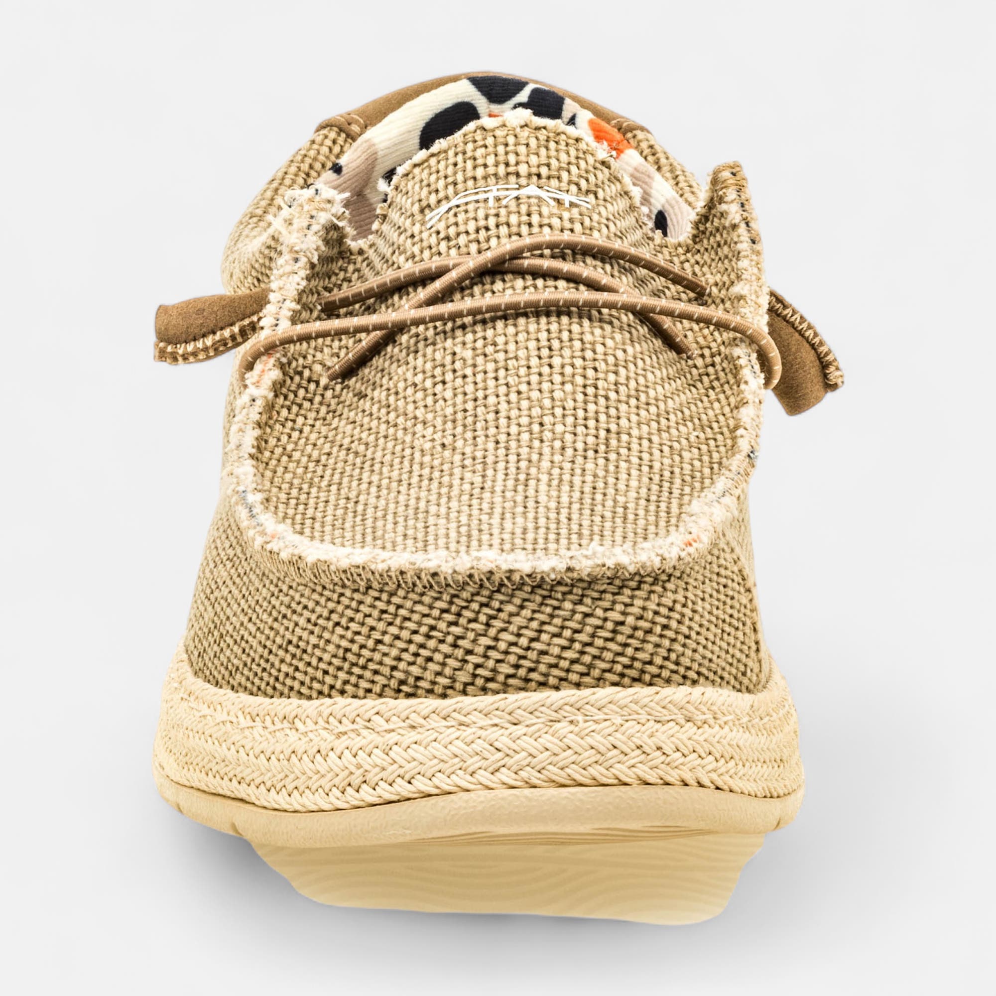 Baskets en toile Homme beige