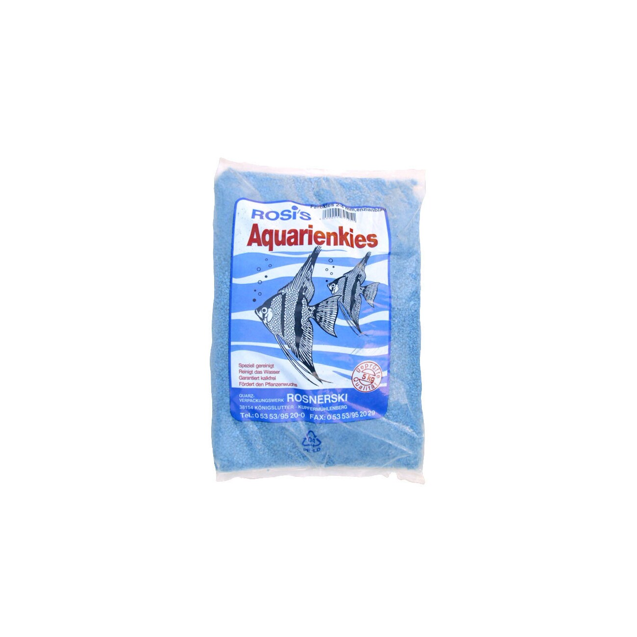 Rosi's Farbkies enzianblau 5kg