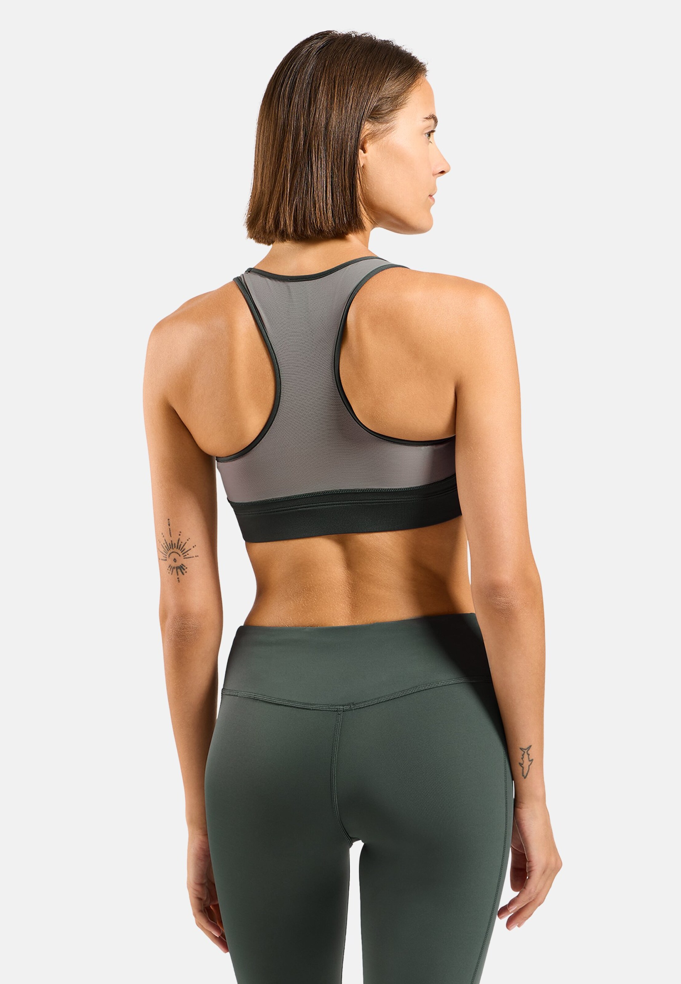 Sport-BH mit mittlerem Halt in urban chic - shadow