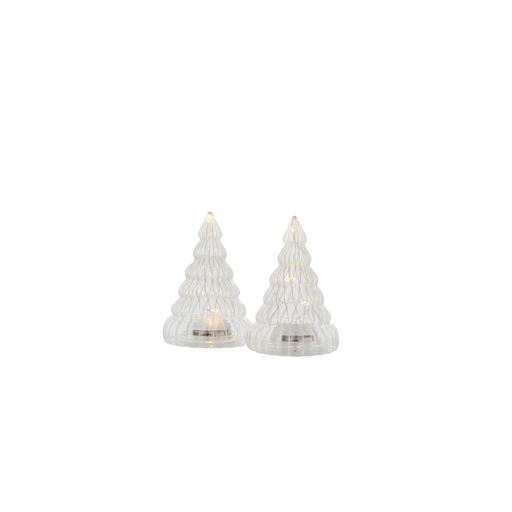 Sirius Lucy Træ , Klar/Hvid, 9 cm
