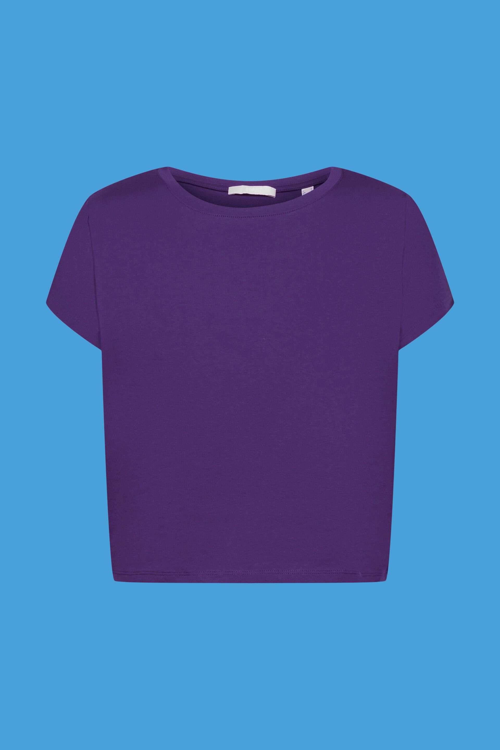T-shirt à détail plissés
