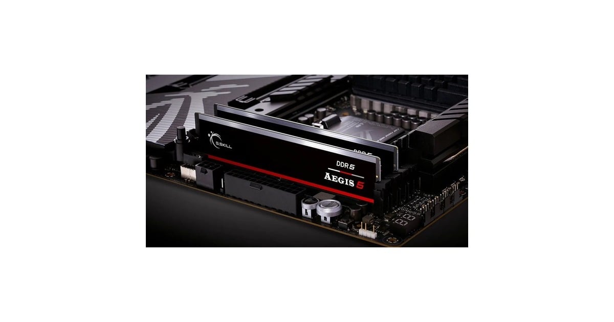 G.Skill32 GB DDR5-6000 werkgeheugen  (Zwart, F5-6000J3636F32GX1-IS, Aegis 5, XMP 3.0, AMD EXPO)