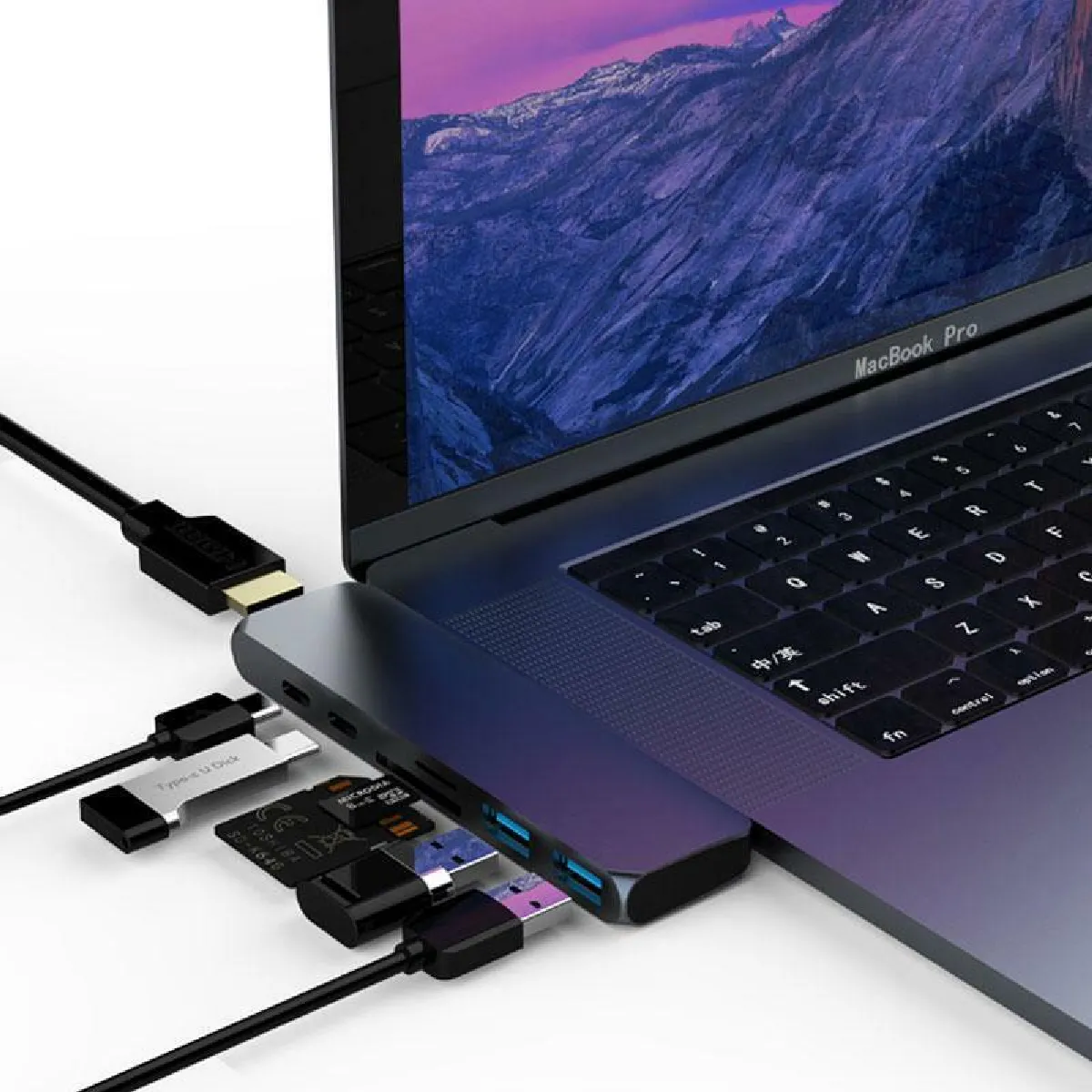 Justgreenbox Adaptateur Hub Type-C - Thunderbolt 3.1 vers HDMI 4K