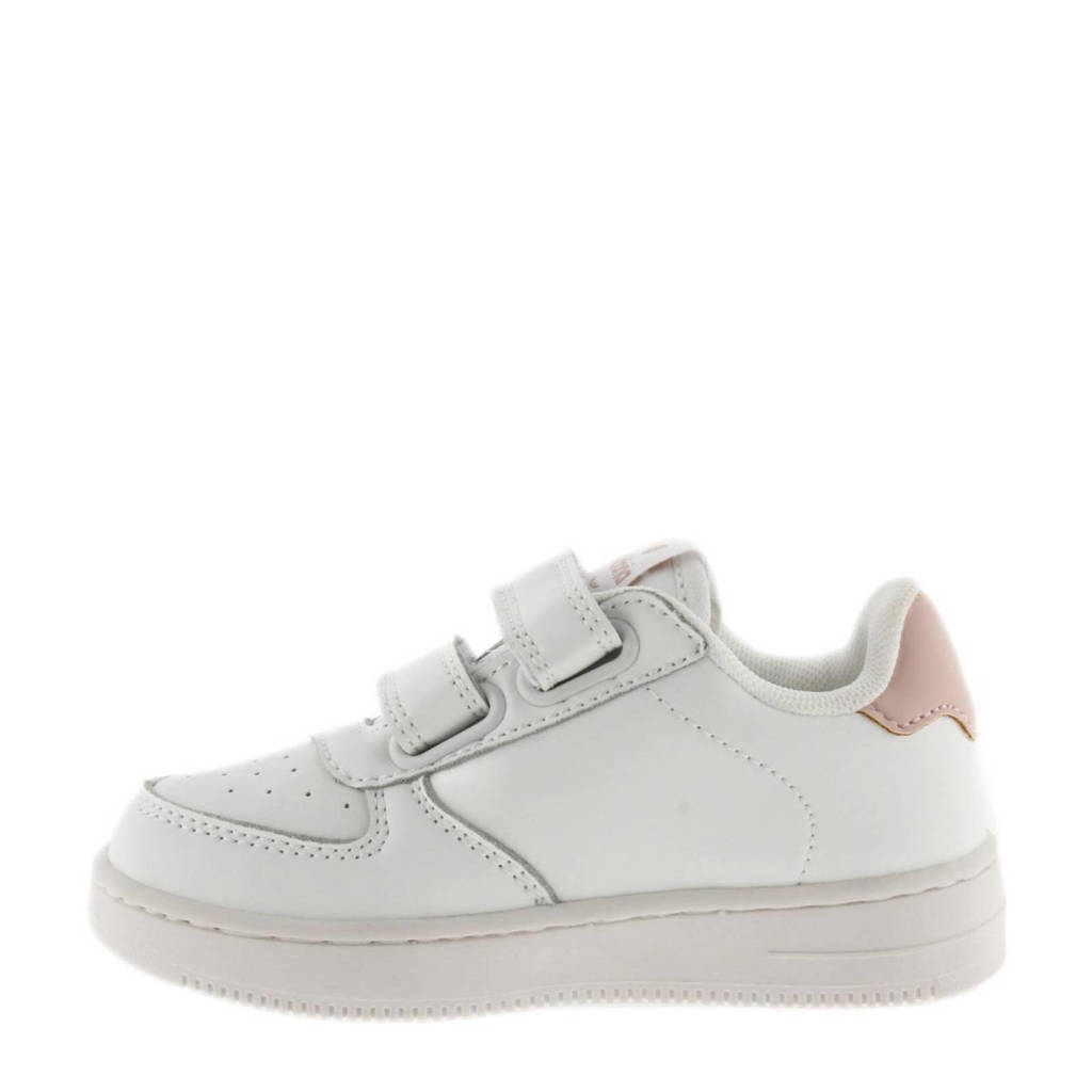 Victoria sneakers wit/roze glitters