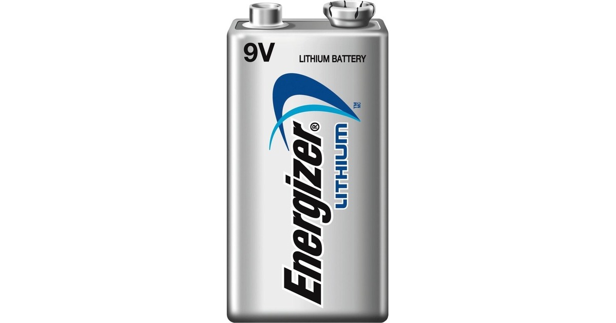 Energizer Lithium Ultra battery 9V batterij