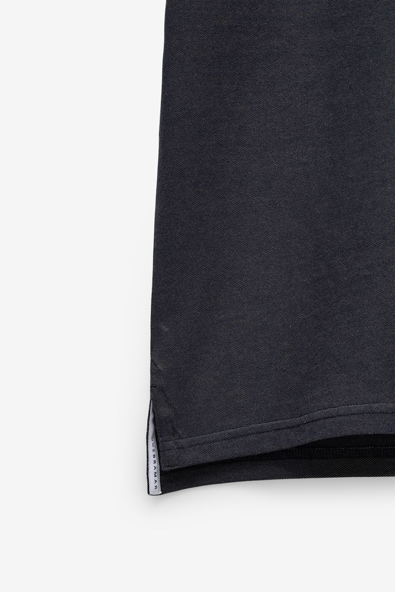 POLO PIQUET EFEITO OXFORD