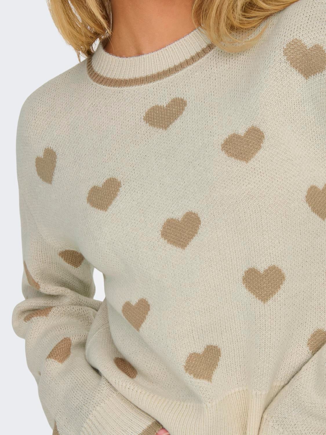 JDYROMANCE Strickpullover Birch