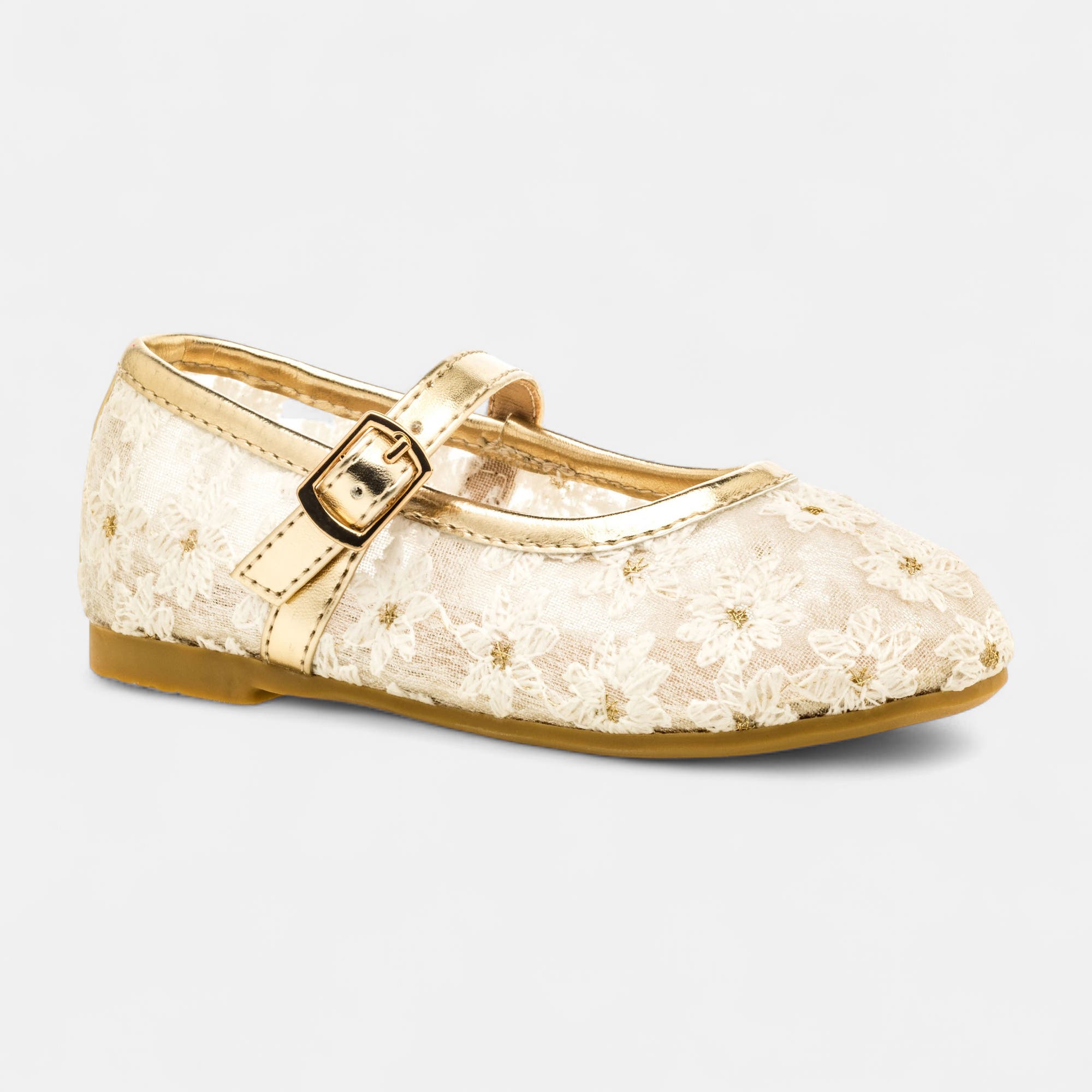 Ballerines Fille blanc
